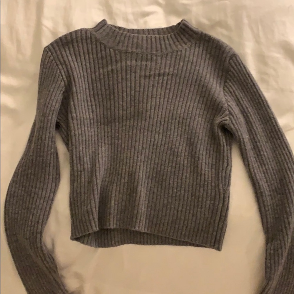 Brandy melville long sleeve crop top